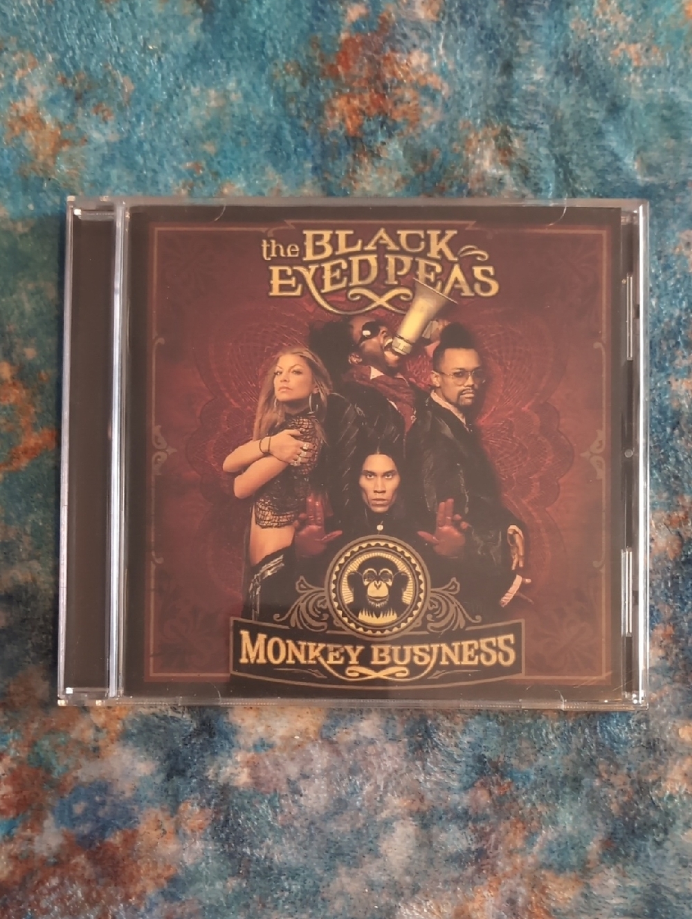 The Black Eyed Peas "Monkey Business" CD - Red/Brown Cover